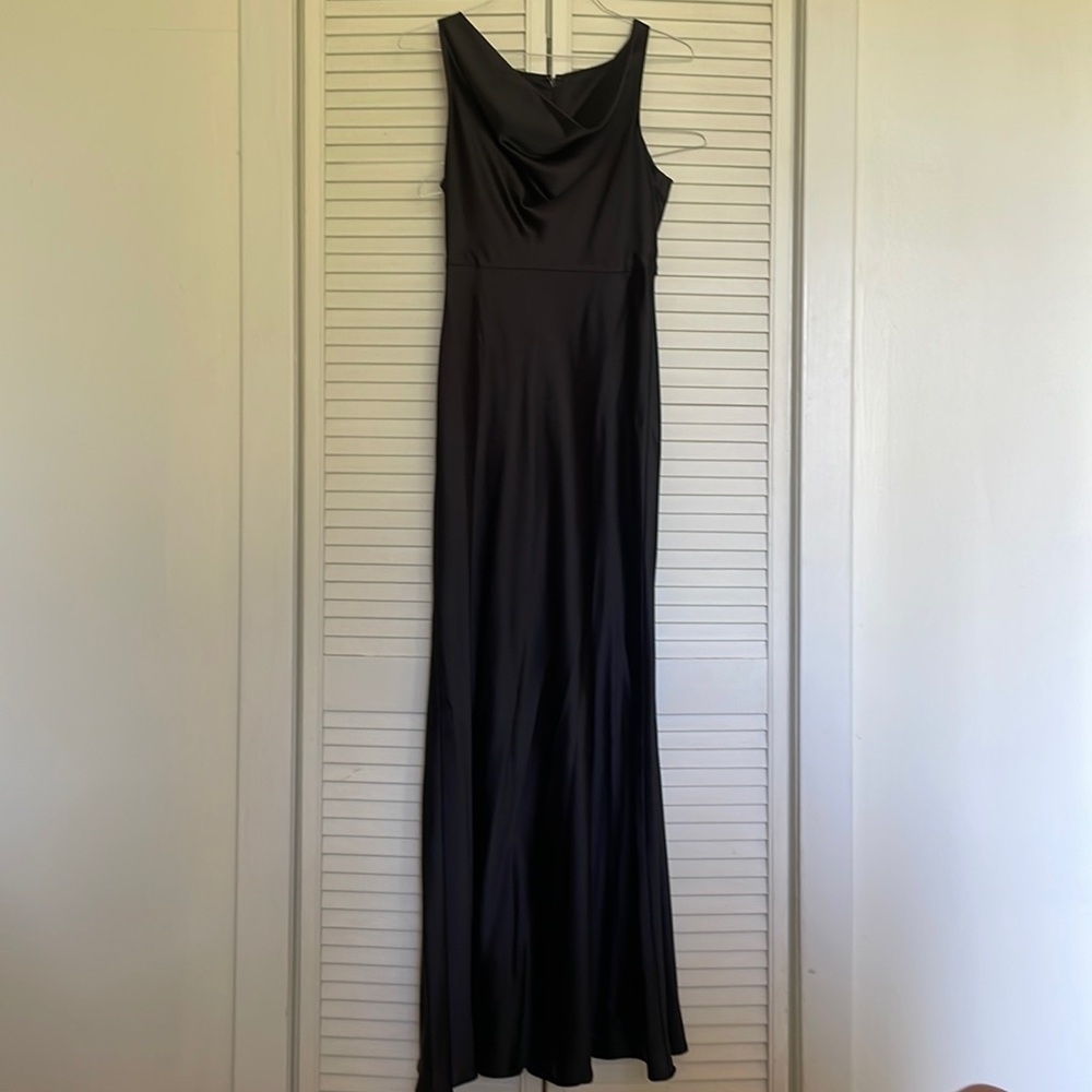 Black bridesmaids dress